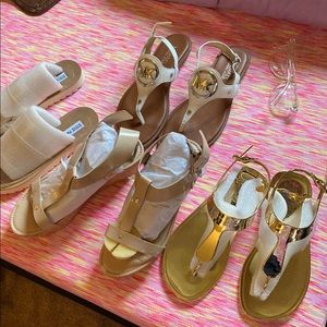 Michael kors sandal bundle
